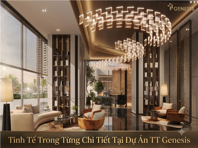 Tỷ lệ vàng 6 thang máy trên mỗi tầng tại TT Genesis